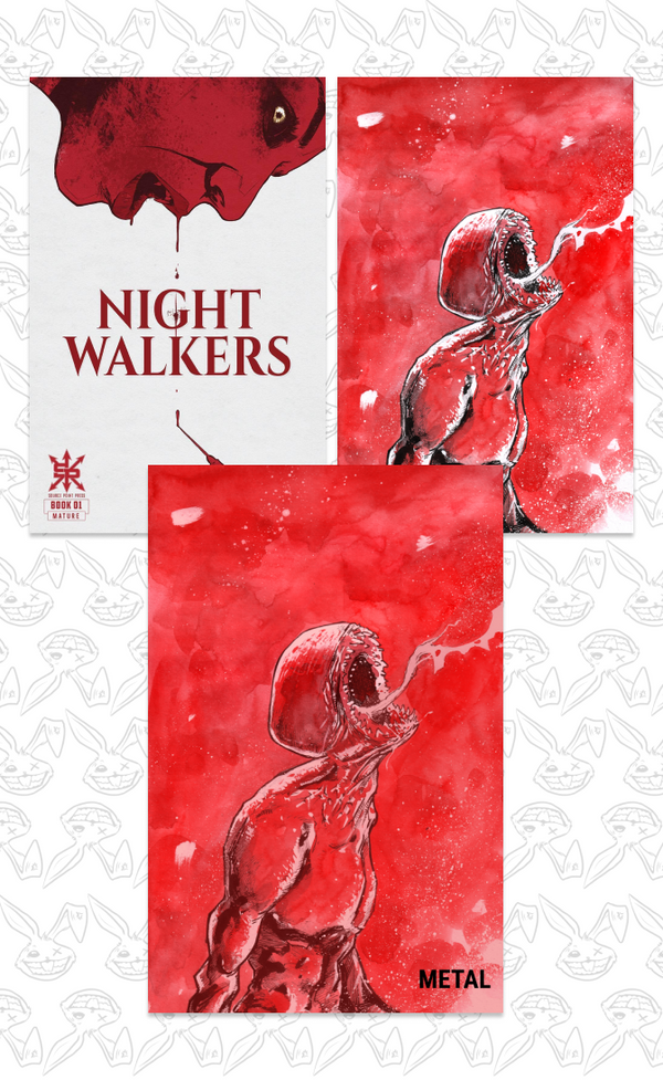 NIGHTWALKERS #1 BUNDLE | COVER A+ EXCLUSIVE VIRGN + METAL COVER