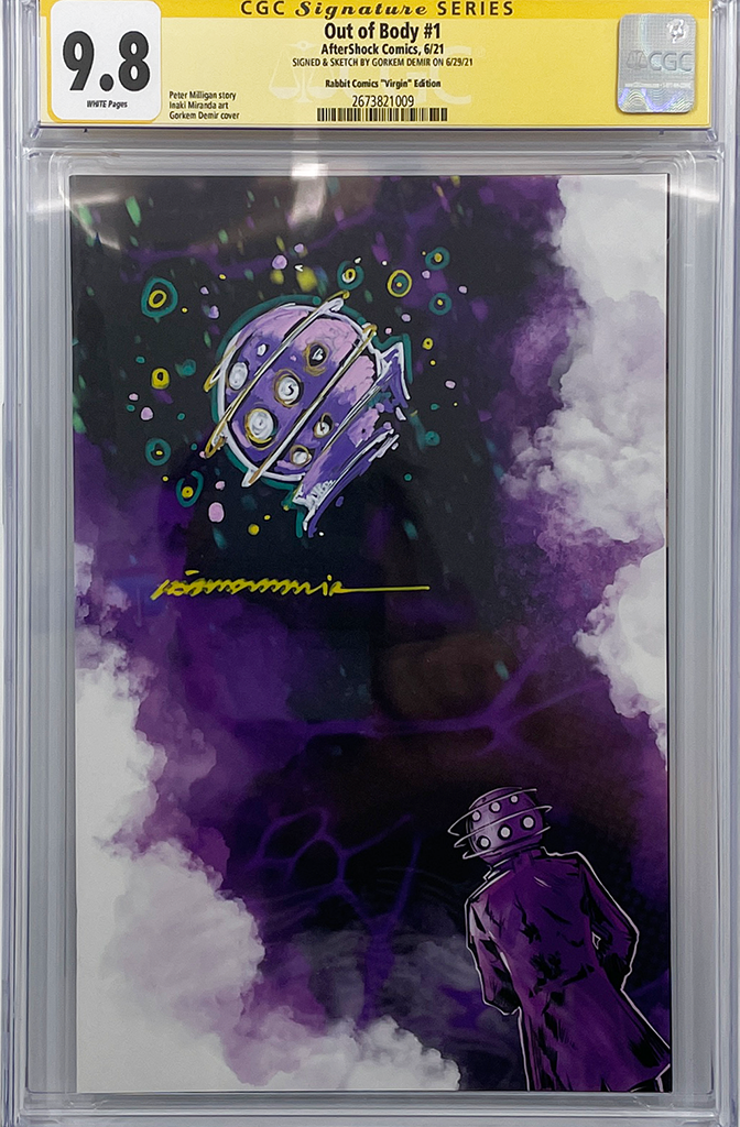 Out of Body #1 | Gorkem Demir Exclusive Virgin Variant | CGC SS + Remark 9.8