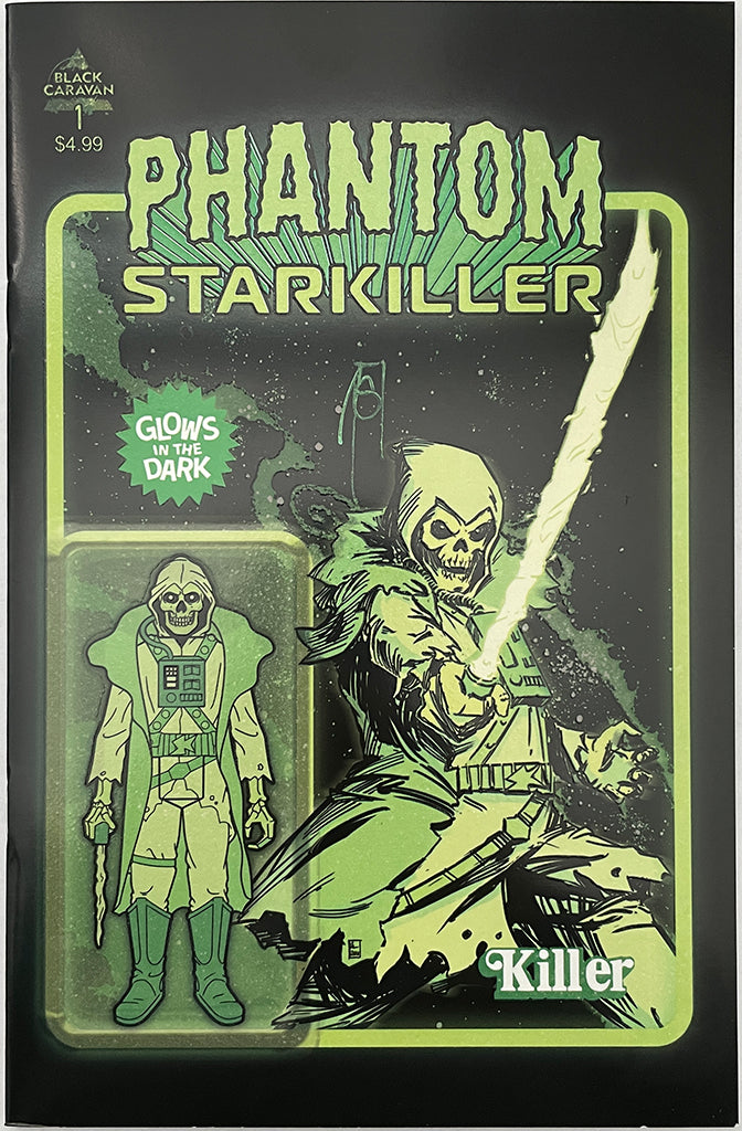 Phantom Starkiller #1 | 4th Print | Action Figure Glow in the Dark Variant | Signed by Schmalke
