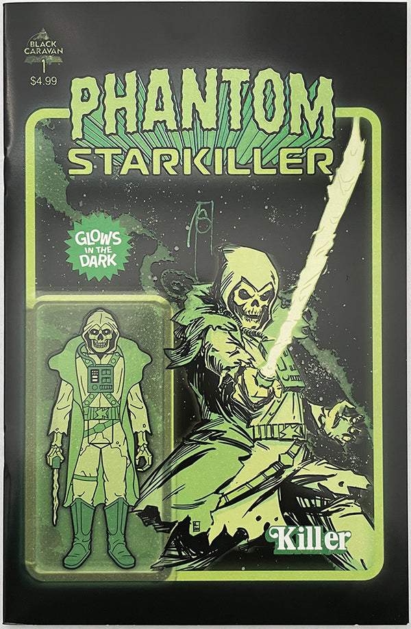 Phantom Starkiller #1 | 4th Print | Action Figure Glow in the Dark Variant | Signed by Schmalke
