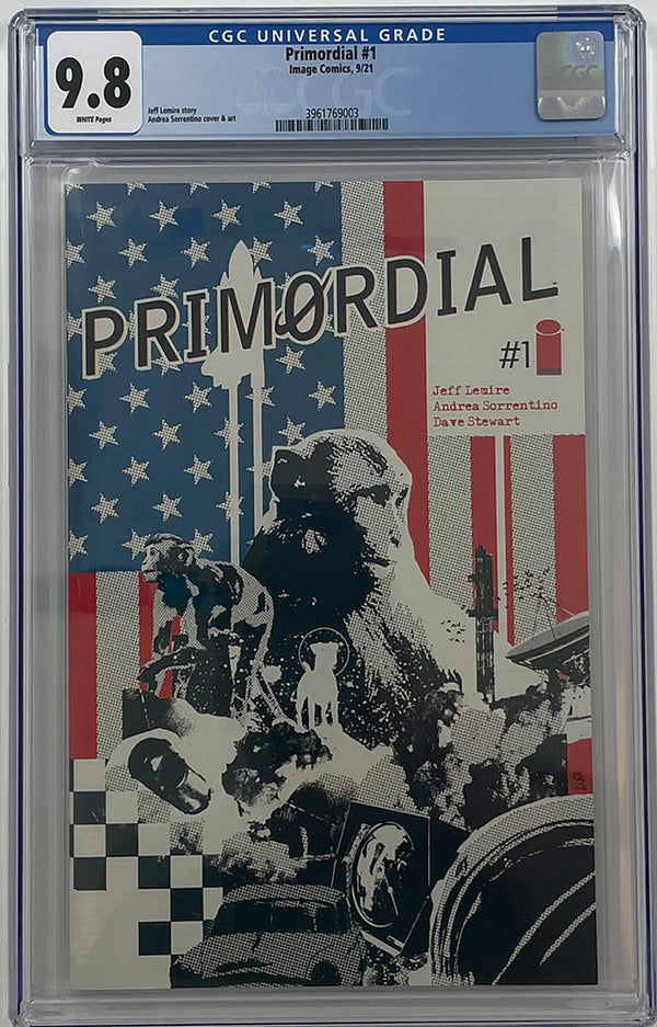 Primordial #1 | Cover A | Andrea Sorrentino Variant | CGC 9.8