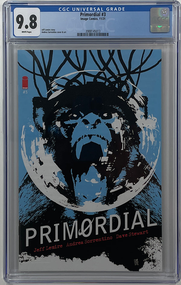 Primordial #3 (of 6) | Cover A | Andrea Sorrentino Variant | CGC 9.8