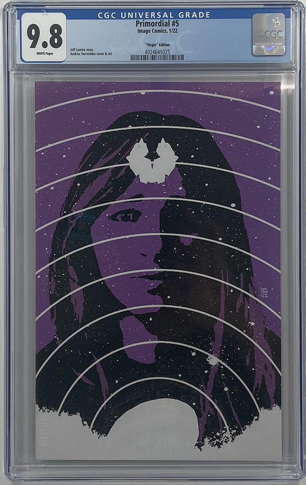 PRIMORDIAL #5 (OF 6) | 1:10 Ratio Variant | Andrea Sorrentino Cover | CGC 9.8
