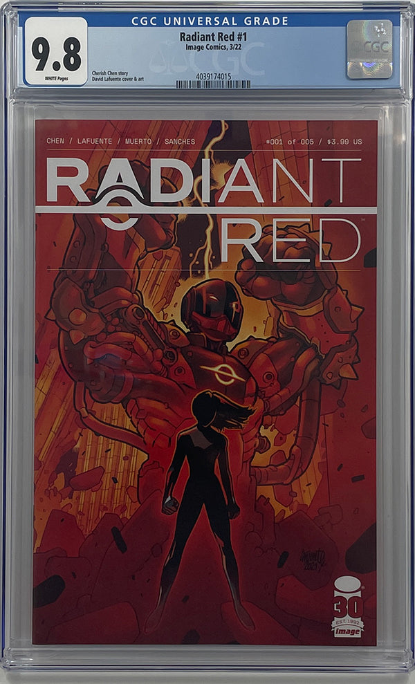 Radiant Red #1 | Cover A | CGC 9.8