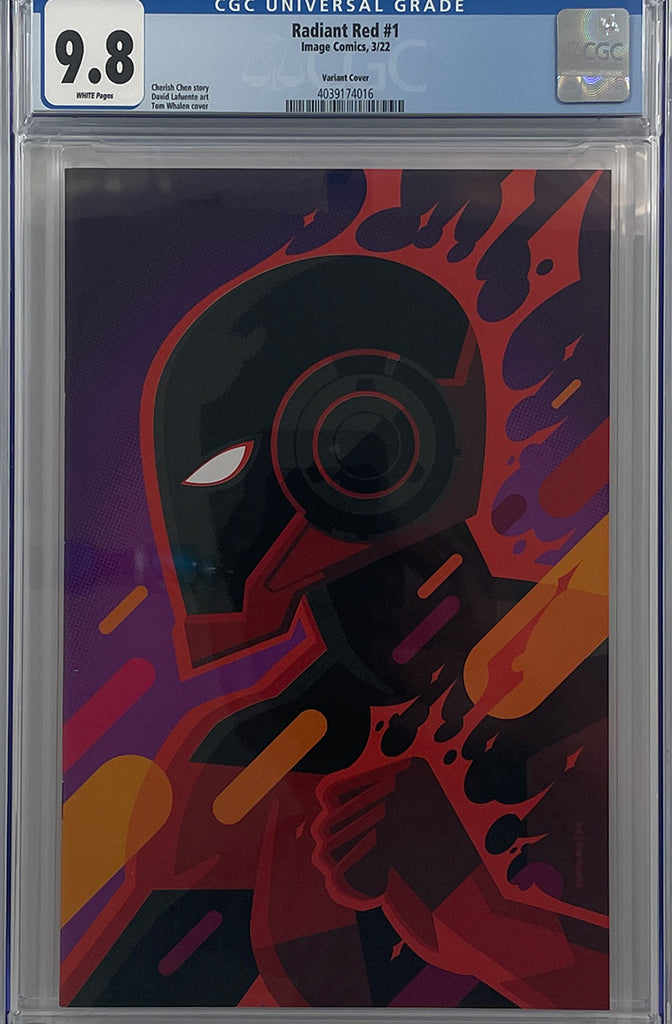 Radiant Red #1 | Cover B | Tom Whalen | CGC 9.8