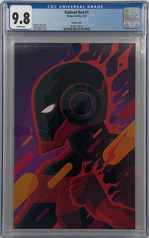 Radiant Red #1 | Cover B | Tom Whalen | CGC 9.8