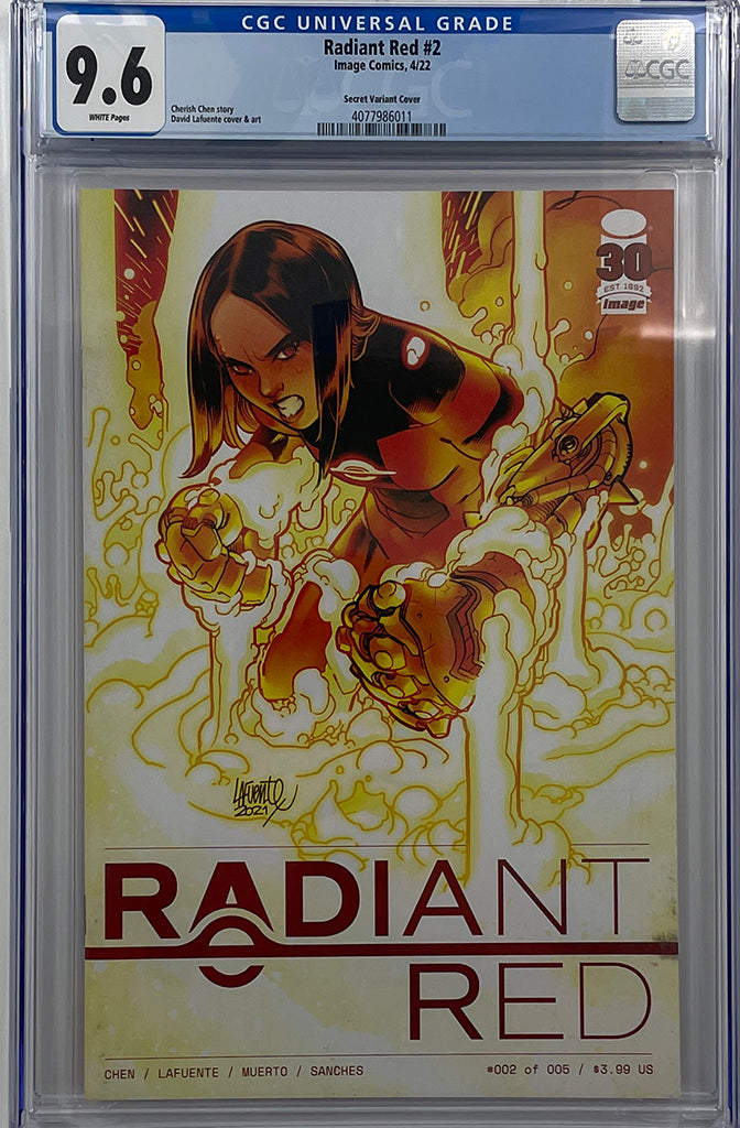 Radiant Red #2 | Secret Variant | CGC 9.6