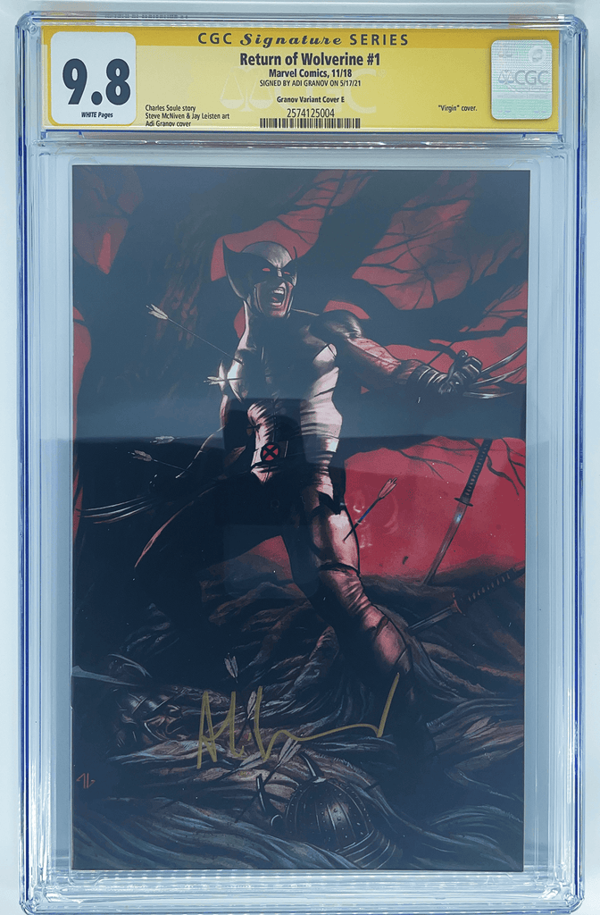 Return of Wolverine #1 | Adi Granov Variant Cover E | CGC SS 9.8
