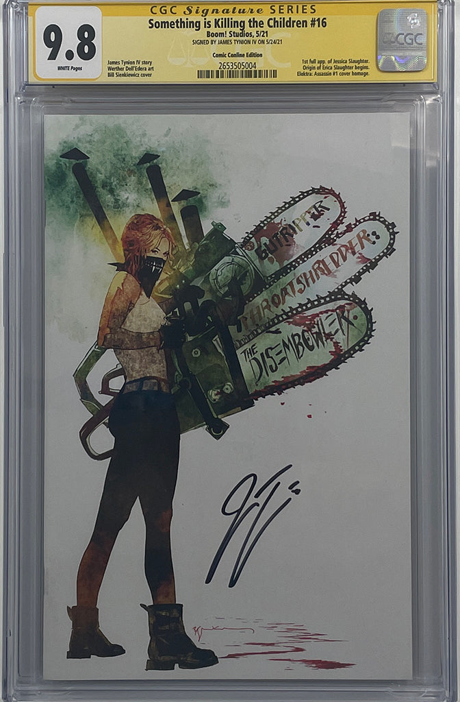 Something is Killing the Children #16 | Sienkiewicz Variant | Signed by James Tynion | CGC SS 9.8