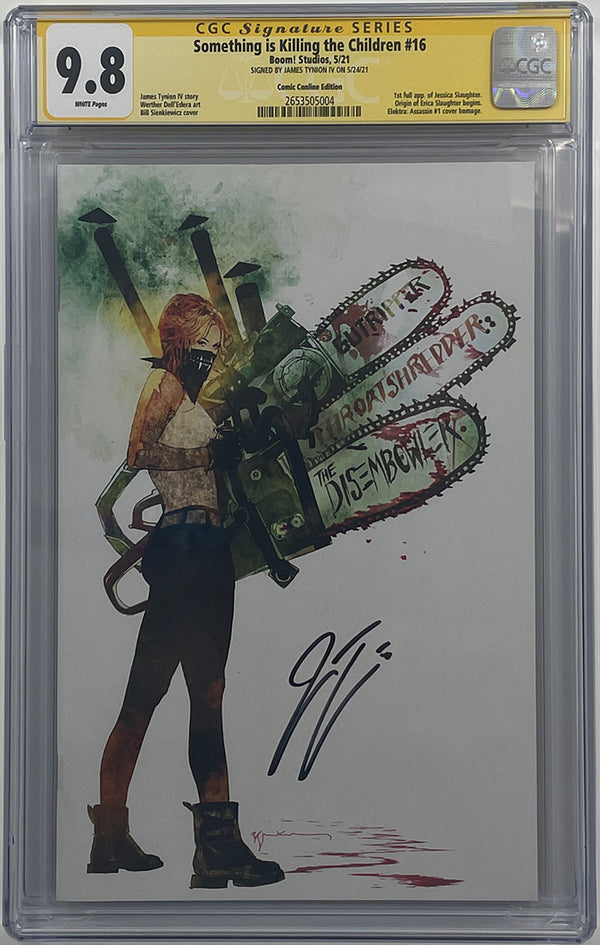 Something is Killing the Children #16 | Sienkiewicz Variant | Signed by James Tynion | CGC SS 9.8