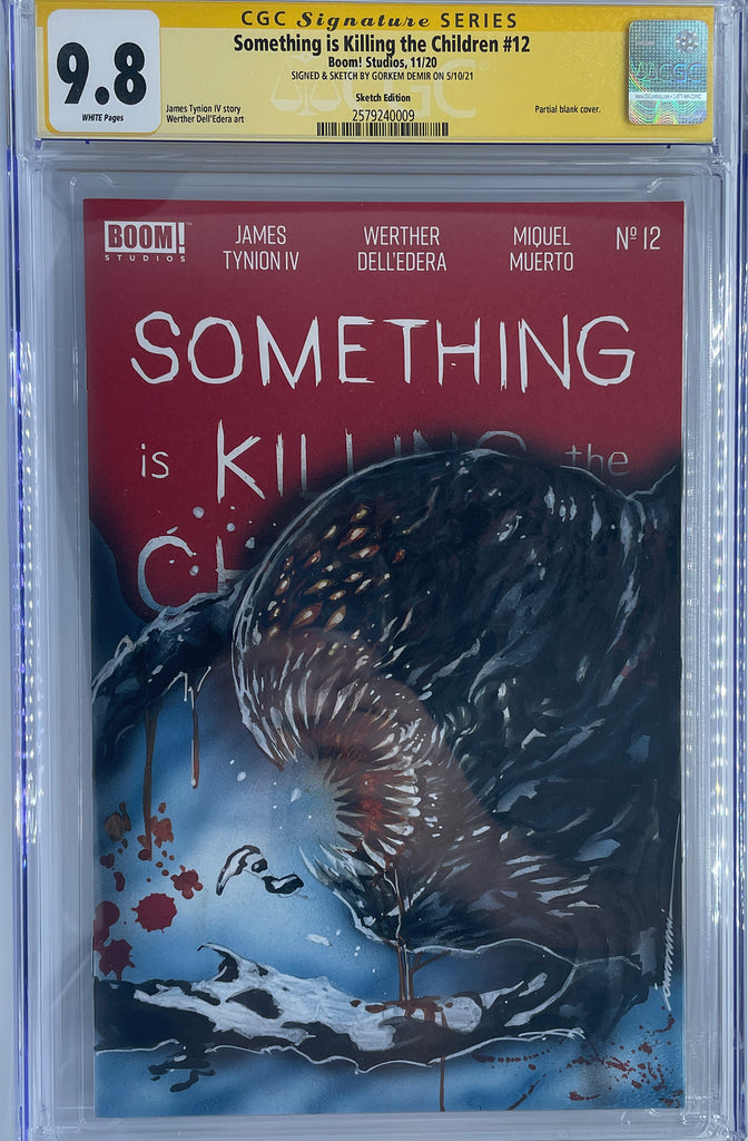 SIKTC #12 Blank | Original Sketch by Gorkem Demir | CGC 9.8
