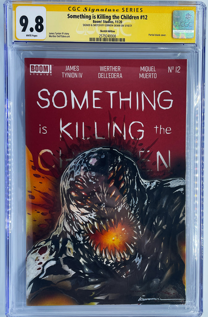 SIKTC #12 | Original Sketch by Gorkem Demir | I'm Gonna Eat You | CGC 9.8