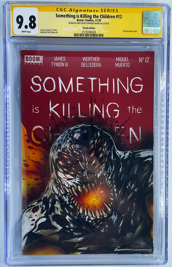 SIKTC #12 | Original Sketch by Gorkem Demir | I'm Gonna Eat You | CGC 9.8