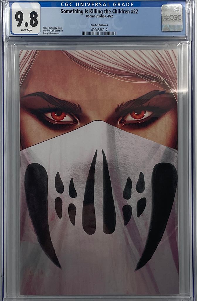 Something is Killing the Children #22 | Cover B | Frison Die Cut Mask Variant | CGC 9.8