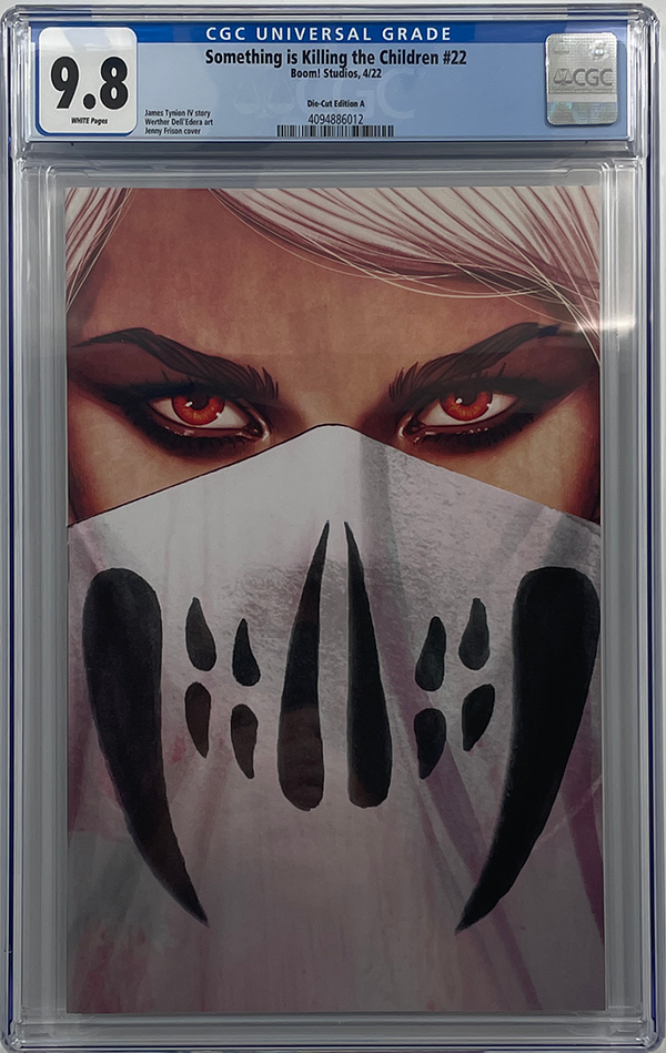 Something is Killing the Children #22 | Cover B | Frison Die Cut Mask Variant | CGC 9.8