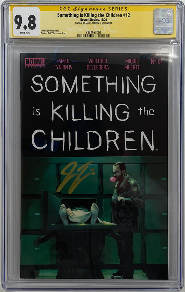 Something is Killing the Children #12 | Cover A 1st Print | Signed by James Tynion | CGC SS 9.8