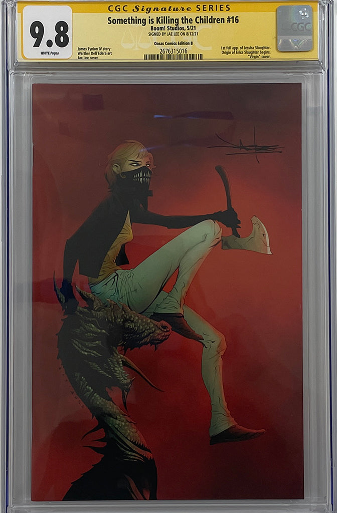 Something is Killing the Children #16 | Oasas Comics Edition B | Signed by Jae Lee | CGC SS 9.8