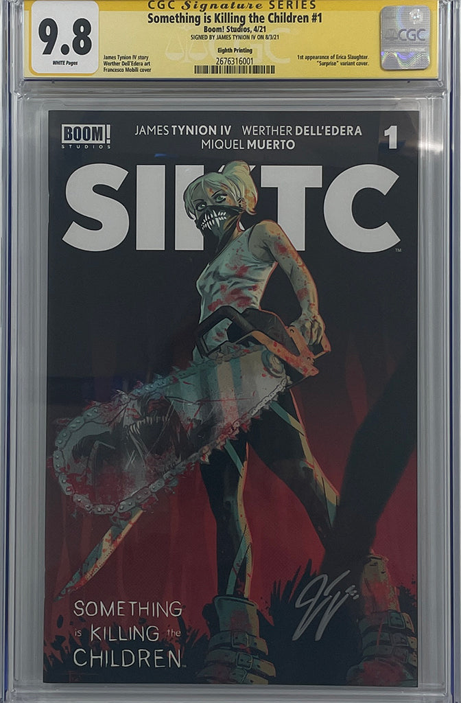 Something is Killing the Children #1 | 8th Print | Signed by James Tynion | CGC SS 9.8