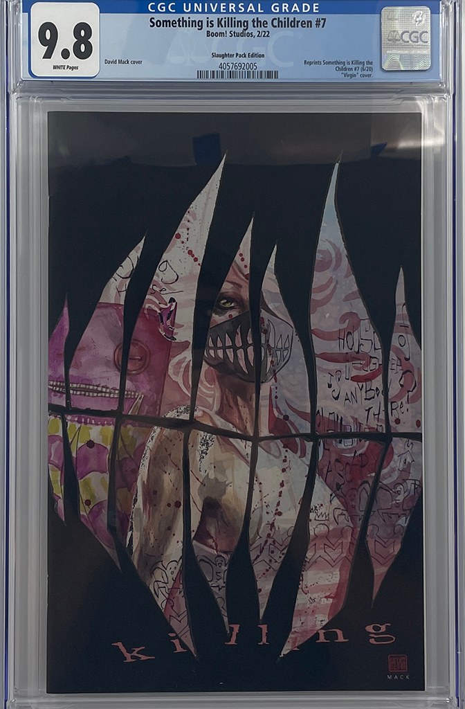 Something is Killing the Children #7 | David Mack Slaughter Pack Edition  | CGC 9.8