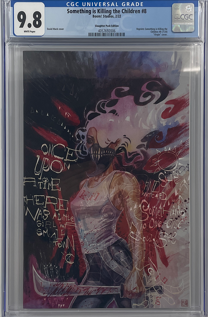Something is Killing the Children #8 | David Mack Slaughter Pack Edition  | CGC 9.8