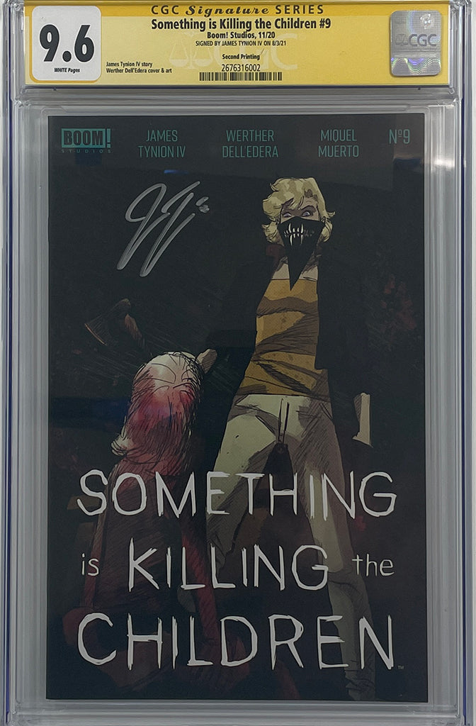 Something is Killing the Children #9 | 2nd Print | Signed by James Tynion | CGC SS 9.6