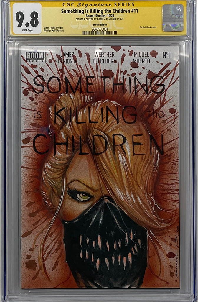 Something is Killing the Children #11 | Original Sketch by Gorkem Demir | CGC SS 9.8