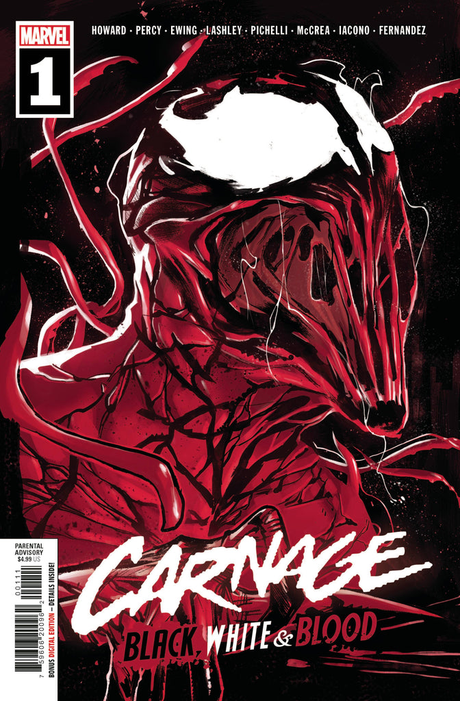 Carnage: Black White & Blood #1 | Cover A | Sara Pichelli Cover