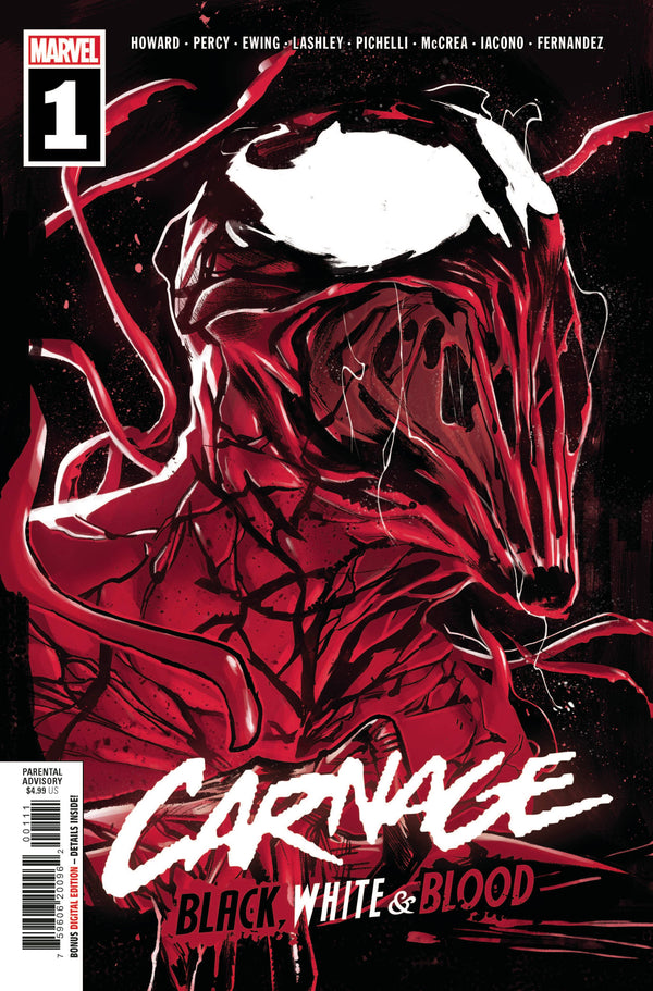 Carnage: Black White & Blood #1 | Cover A | Sara Pichelli Cover
