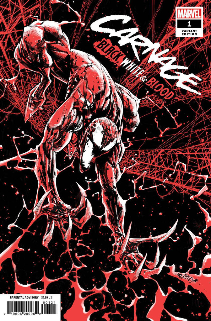Carnage: Black White & Blood #1 | Ryan Ottley Variant Cover