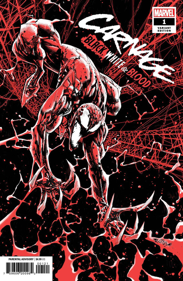 Carnage: Black White & Blood #1 | Ryan Ottley Variant Cover