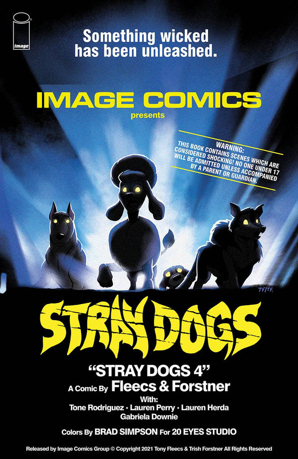 Stray Dogs #4 | Cover B | Horror Movie Variant