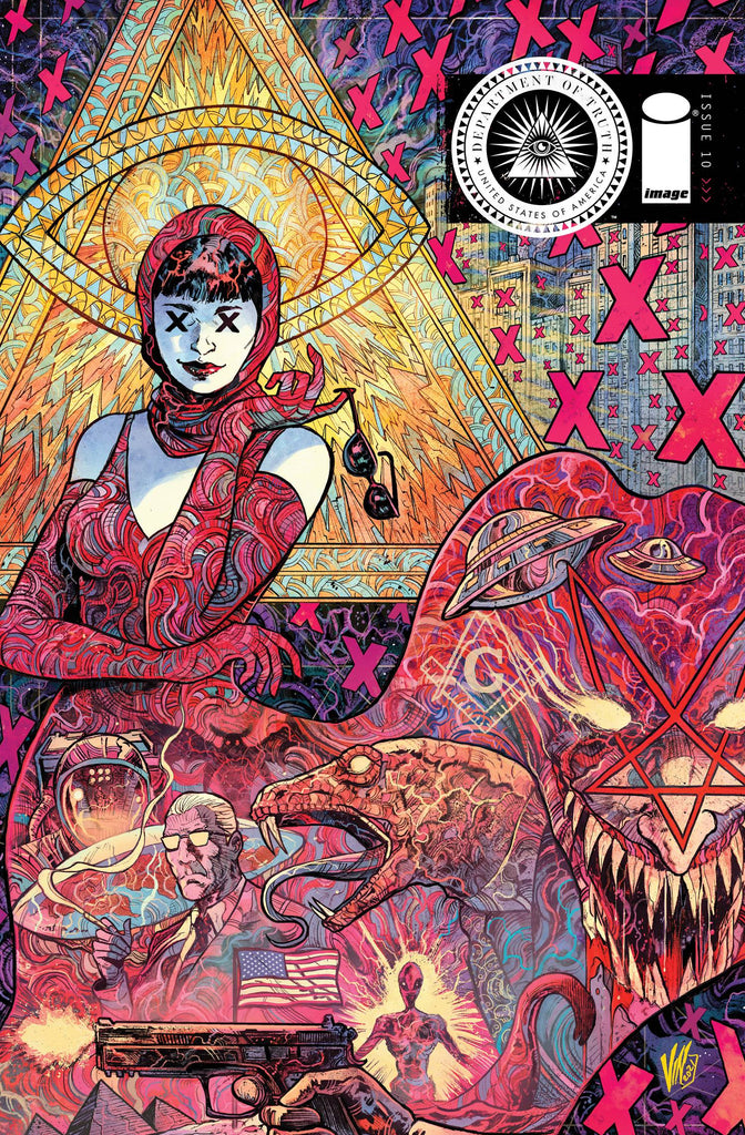 Department of Truth #10 | Vincenzo Riccardi Variant Cover B