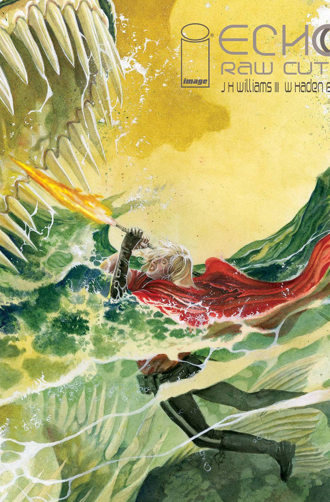 Echolands #3 | Cover A Raw Cut Edition