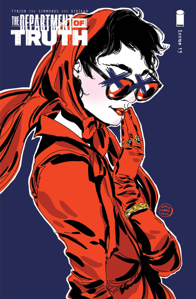 Department of Truth #13 | Cover C | Maria Llovet