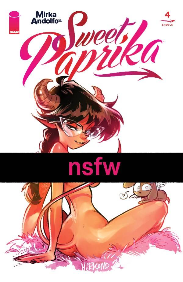 Sweet Paprika #4 | Cover NSFW | Mirka Andolfo