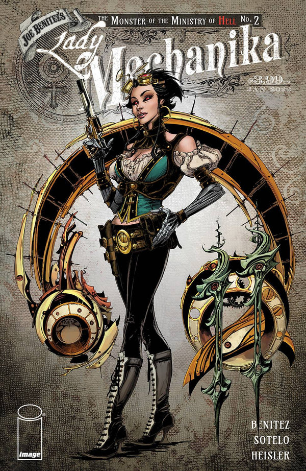 LADY MECHANIKA MONSTER OF MINISTRY #2 | Cover A