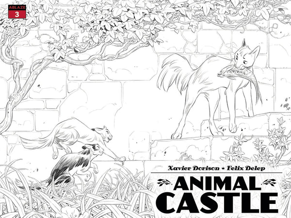 Animal Castle #3 | Cover B | Wraparound Felix Delep Variant No