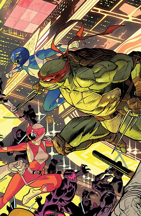 MMPR TMNT II #1 (OF 5) | CVR C CONNECTING VAR 3 MORA | PRE-ORDER