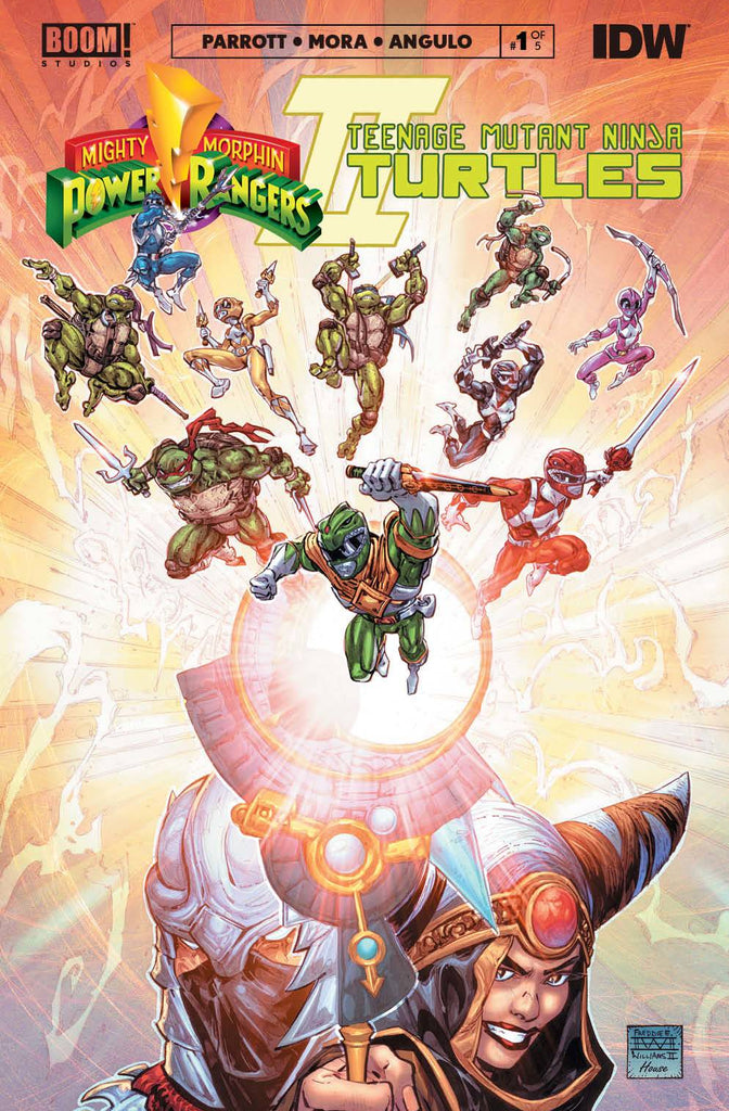 MMPR TMNT II #1 (OF 5) | CVR K DLX ED VAR WILLIAMS II | PRE-ORDER