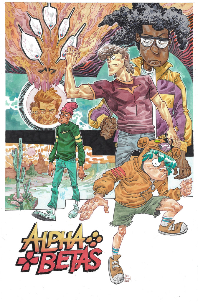 ALPHA BETAS #1 (OF 4) | CVR H | ALEX RIEGEL SPECIAL VARIANT | PRE-ORDER