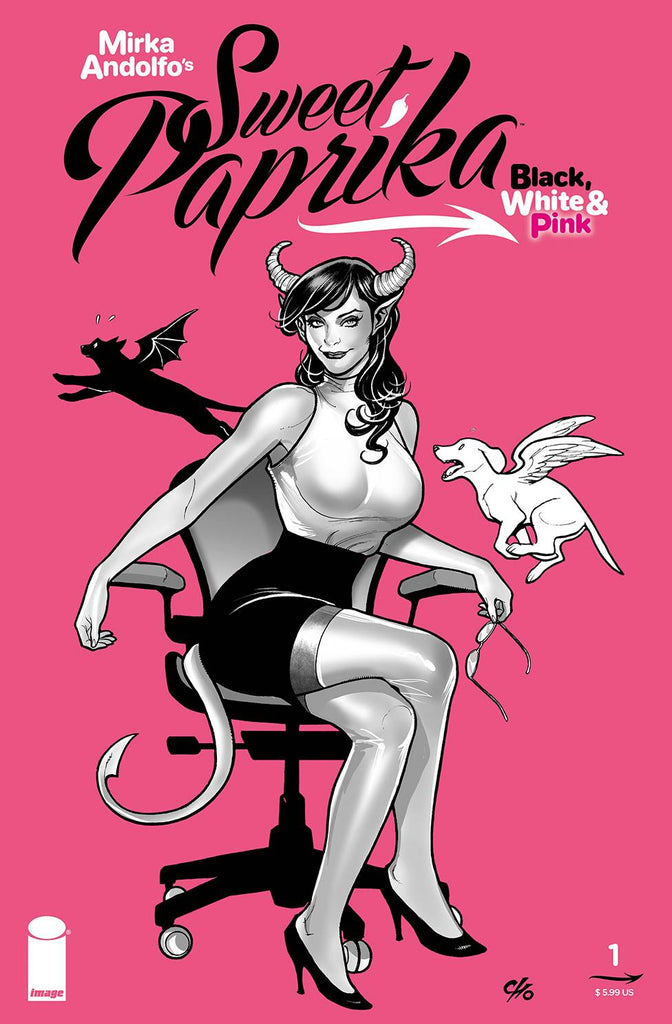 SWEET PAPRIKA BLACK WHITE & PINK (ONE SHOT) | COVER B
