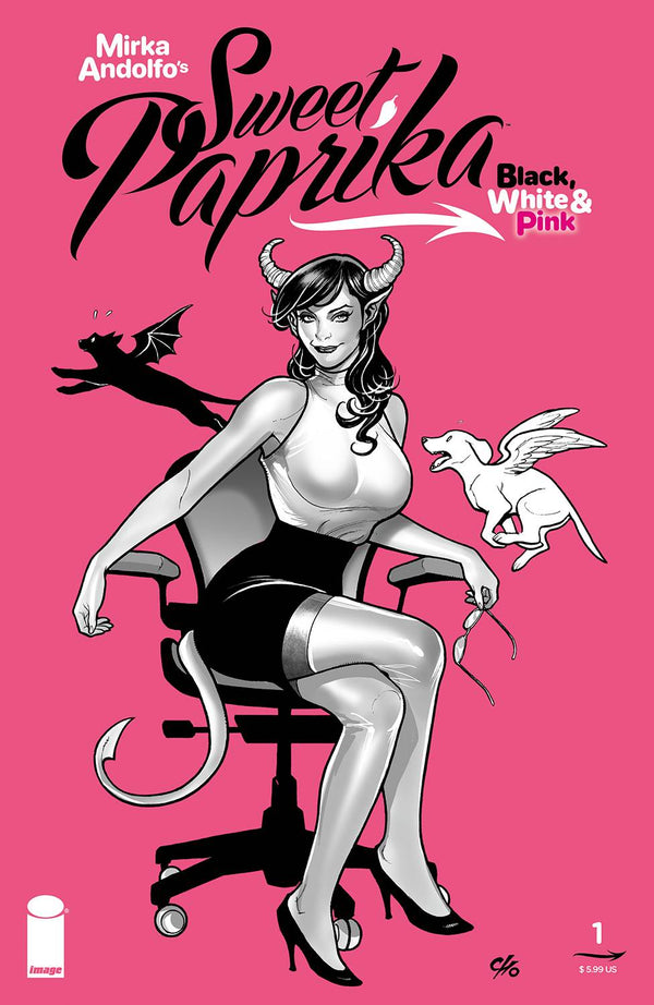 SWEET PAPRIKA BLACK WHITE & PINK (ONE SHOT) | COVER B
