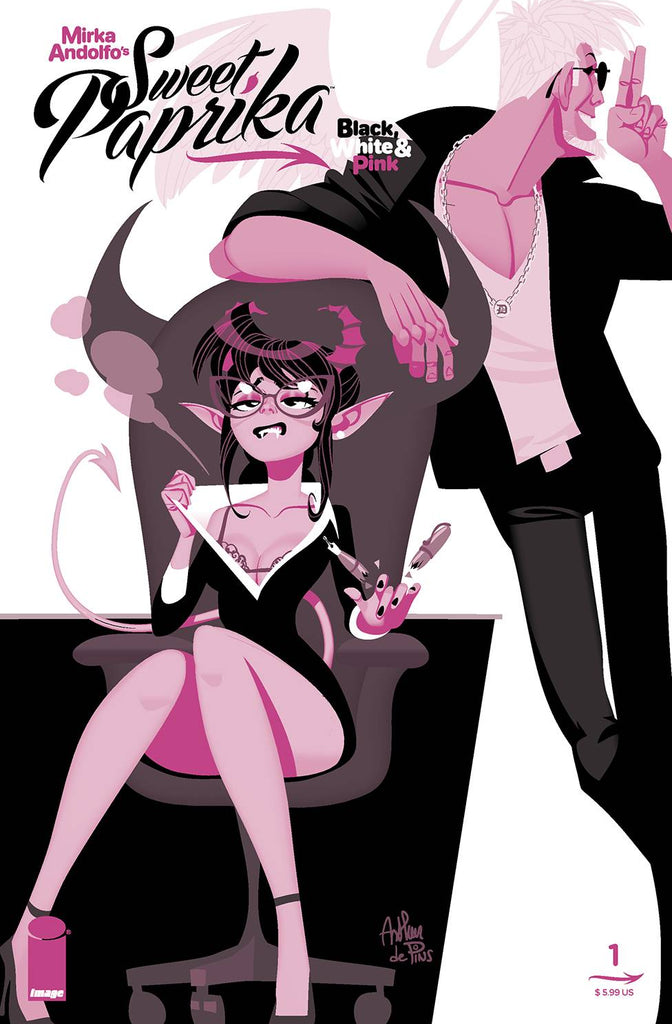 SWEET PAPRIKA BLACK WHITE & PINK (ONE SHOT) | COVER D