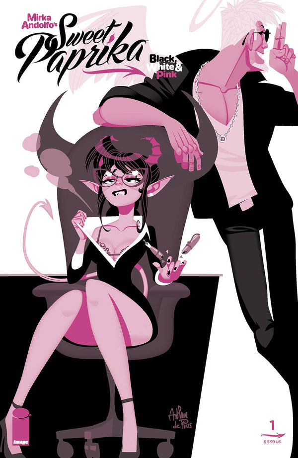 SWEET PAPRIKA BLACK WHITE & PINK (ONE SHOT) | COVER D