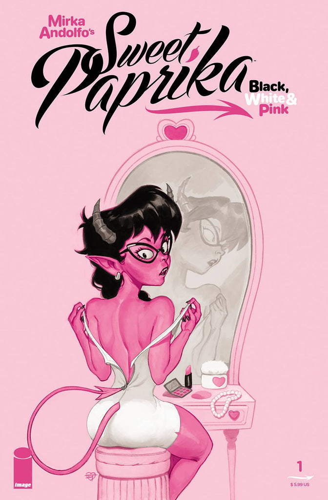 SWEET PAPRIKA BLACK WHITE & PINK (ONE SHOT) | COVER E
