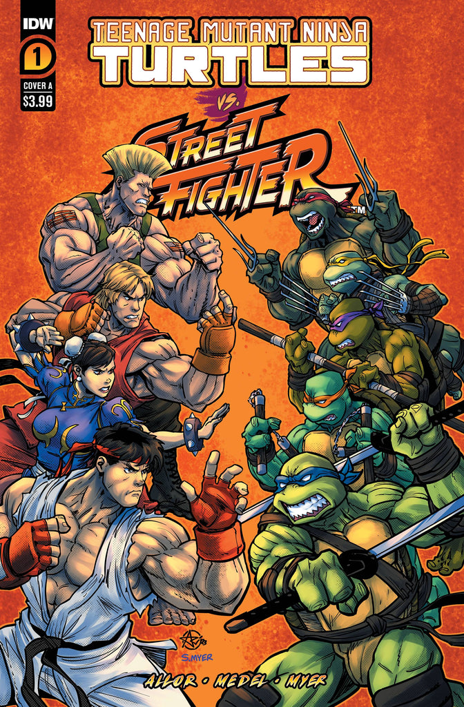 TMNT VS STREET FIGHTER #1 (OF 5) | CVR A MEDEL