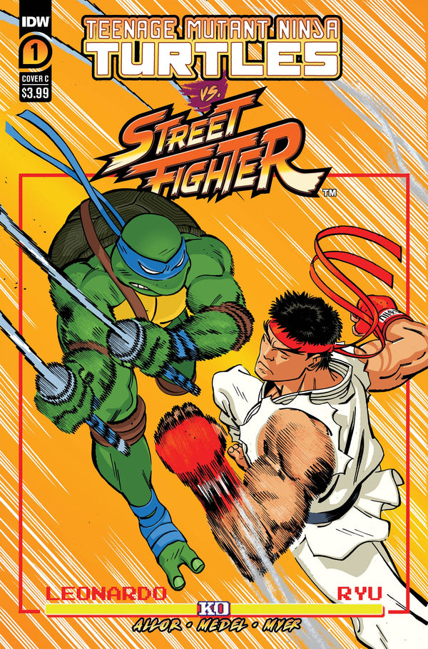TMNT VS STREET FIGHTER #1 (OF 5) | CVR C REILLY