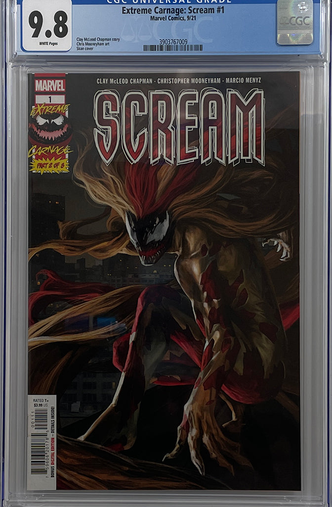 Extreme Carnage: Scream #1 | Cover A | CGC 9.8