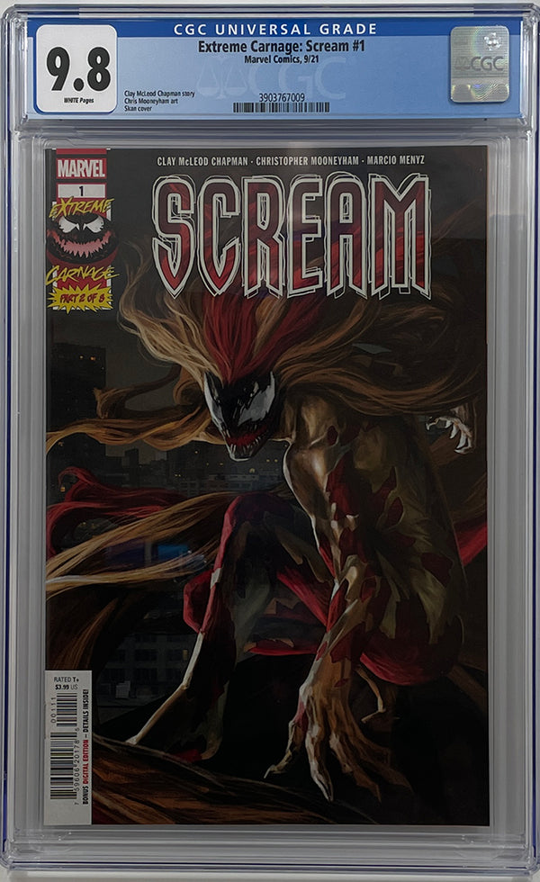 Extreme Carnage: Scream #1 | Cover A | CGC 9.8
