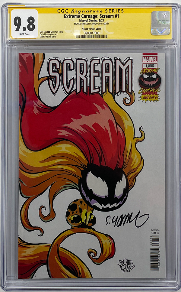 Extreme Carnage: Scream #1 | Skottie Young Variant | CGC SS 9.8